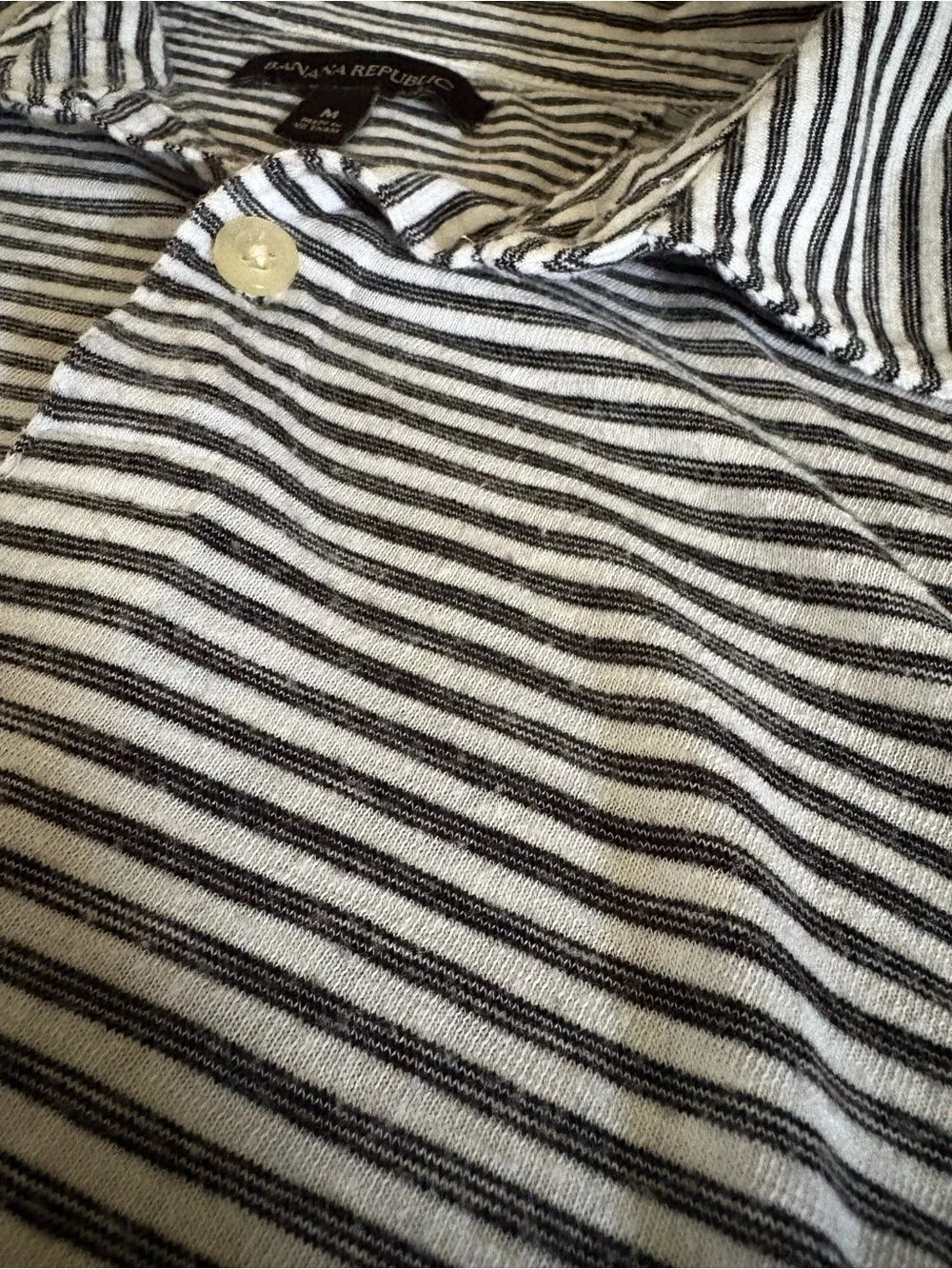 Banana Republic lightweight striped